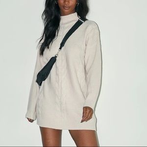 NWT princess polly beige sweater dress